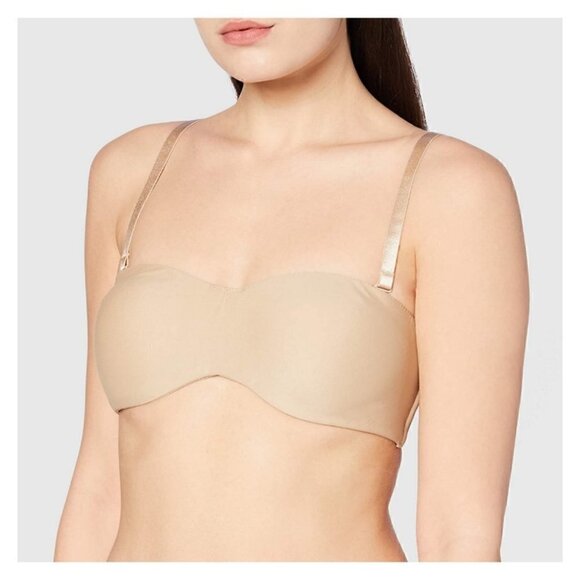 NWT BALI Nude strapless 4 ways convertible straps bra - Picture 2 of 12